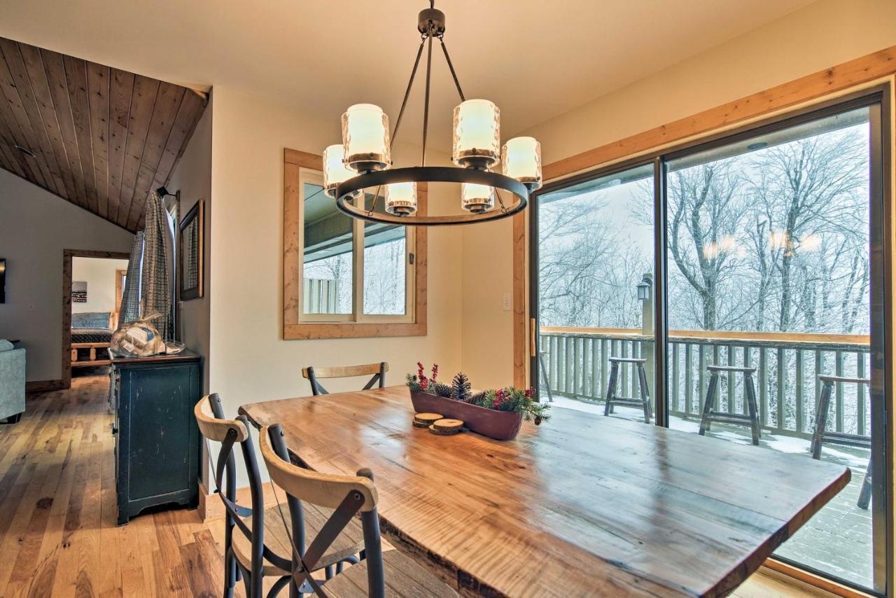 Cabin With Hot Tub And Mountain Views Less Than 5 Mi To Boone โบลวิงร็อค ภายนอก รูปภาพ