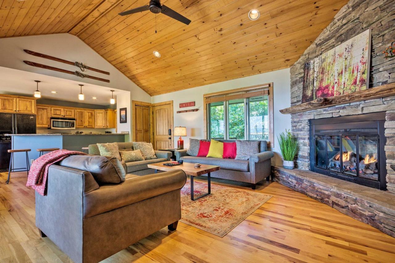 Cabin With Hot Tub And Mountain Views Less Than 5 Mi To Boone โบลวิงร็อค ภายนอก รูปภาพ
