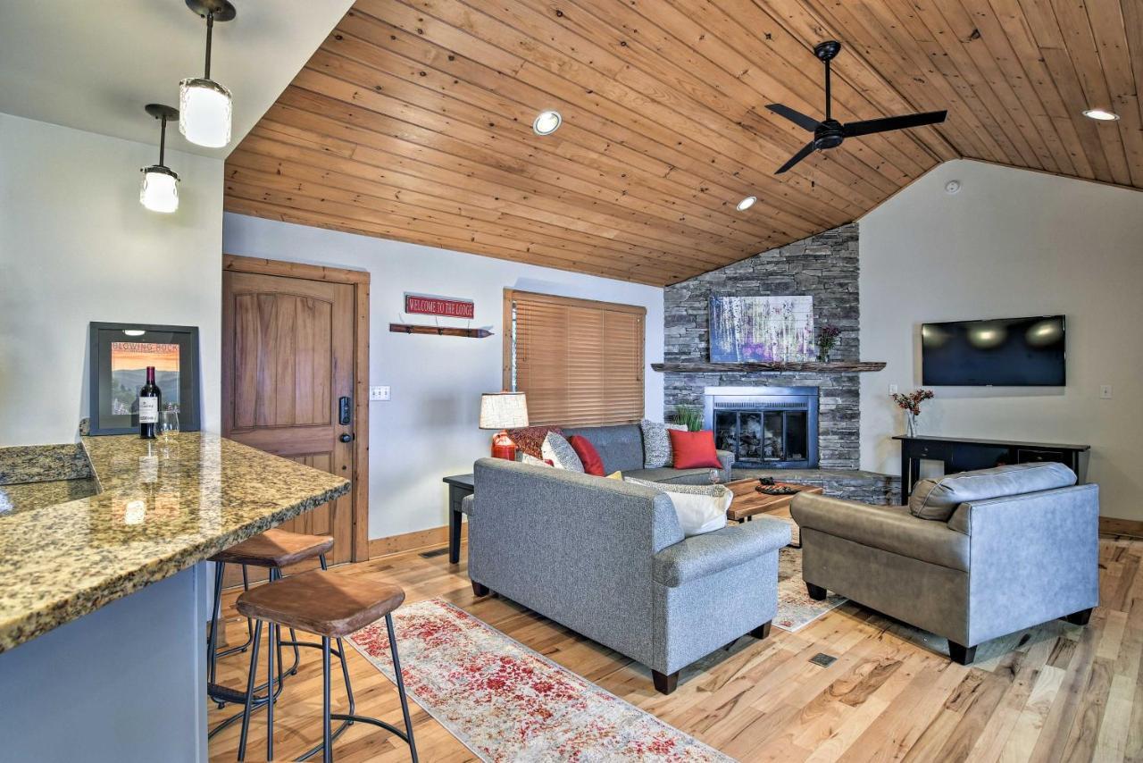 Cabin With Hot Tub And Mountain Views Less Than 5 Mi To Boone โบลวิงร็อค ภายนอก รูปภาพ
