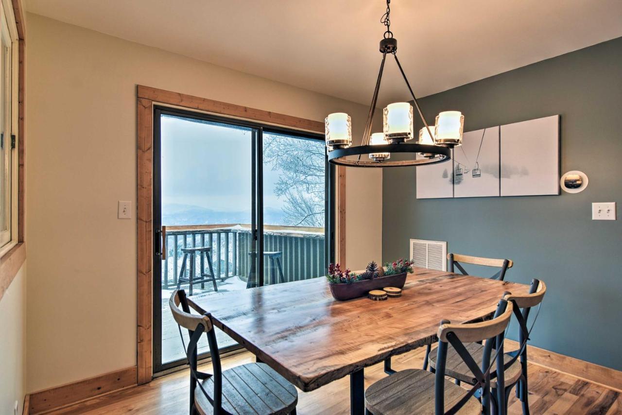Cabin With Hot Tub And Mountain Views Less Than 5 Mi To Boone โบลวิงร็อค ภายนอก รูปภาพ