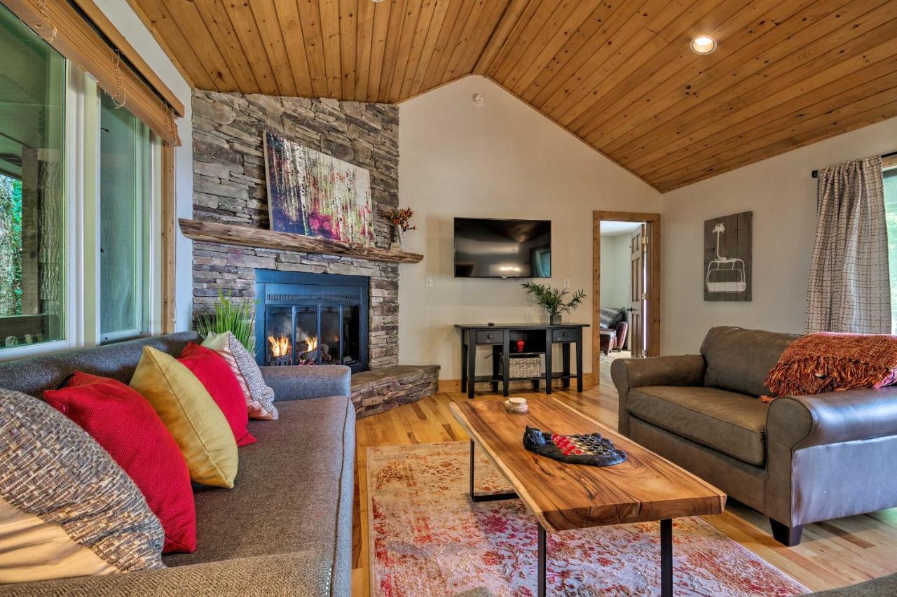 Cabin With Hot Tub And Mountain Views Less Than 5 Mi To Boone โบลวิงร็อค ภายนอก รูปภาพ