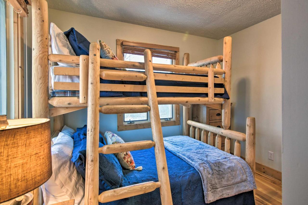 Cabin With Hot Tub And Mountain Views Less Than 5 Mi To Boone โบลวิงร็อค ภายนอก รูปภาพ