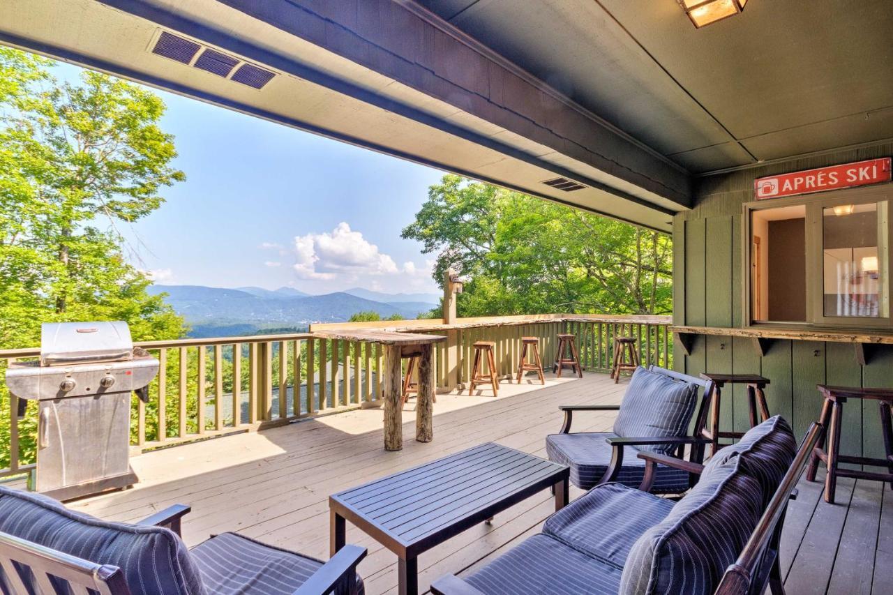 Cabin With Hot Tub And Mountain Views Less Than 5 Mi To Boone โบลวิงร็อค ภายนอก รูปภาพ