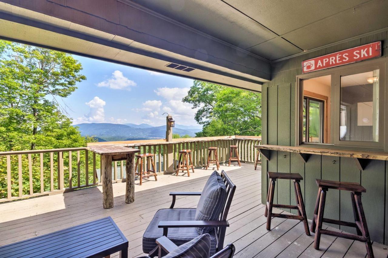 Cabin With Hot Tub And Mountain Views Less Than 5 Mi To Boone โบลวิงร็อค ภายนอก รูปภาพ